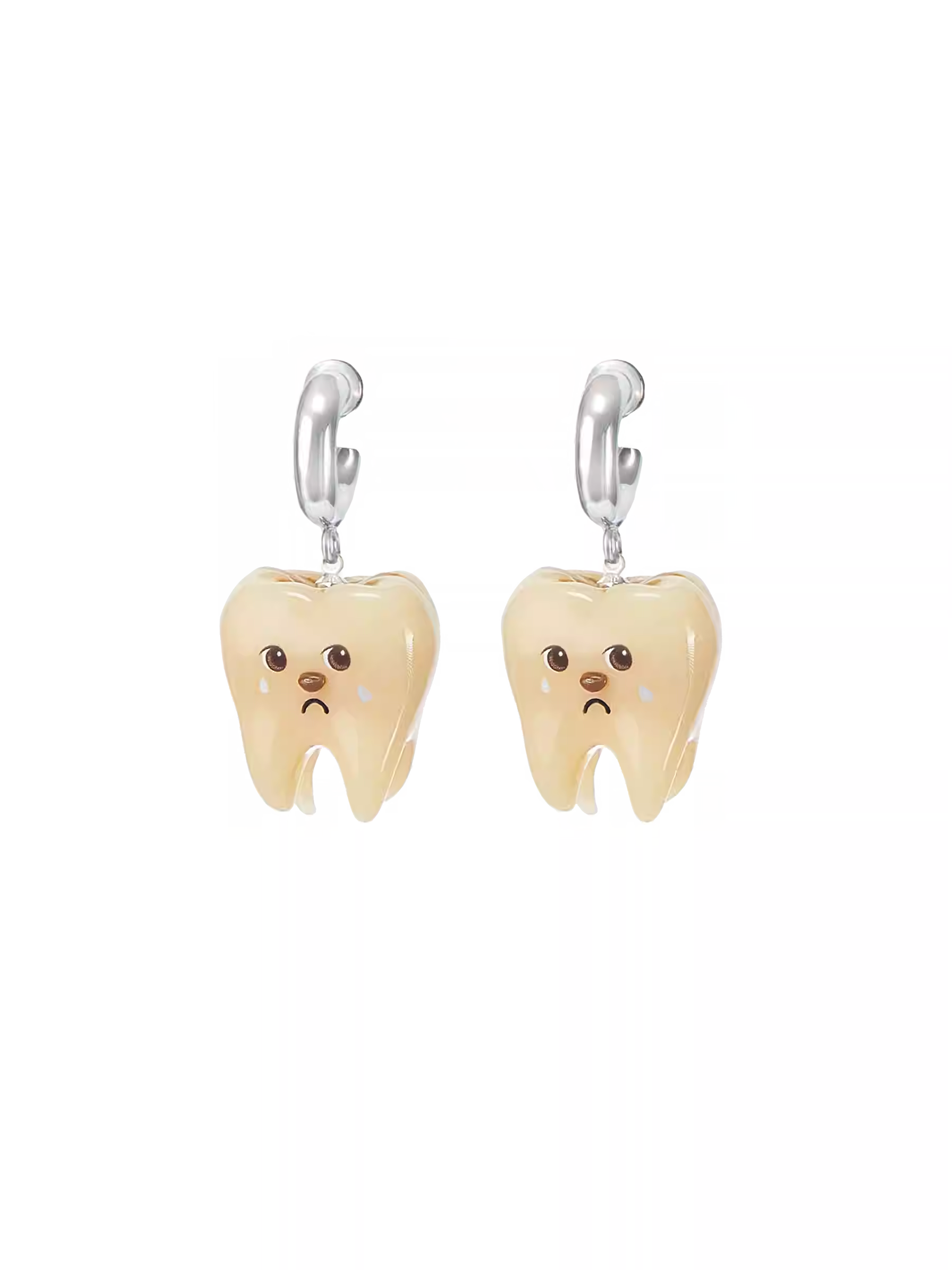 CancanTheater Sad Tooth Drop Earrings