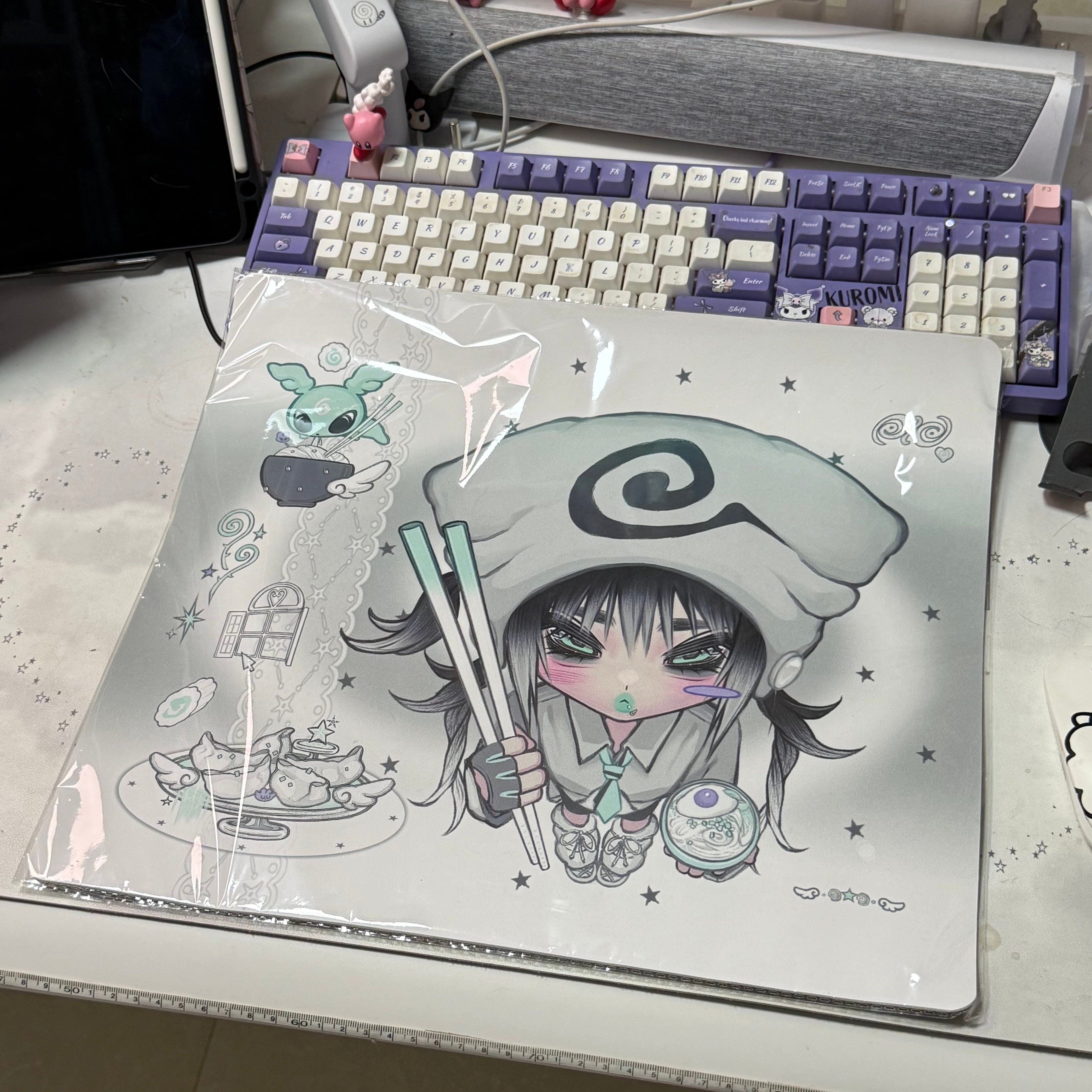 Pickybone Noodle Roll House Mouse Pad