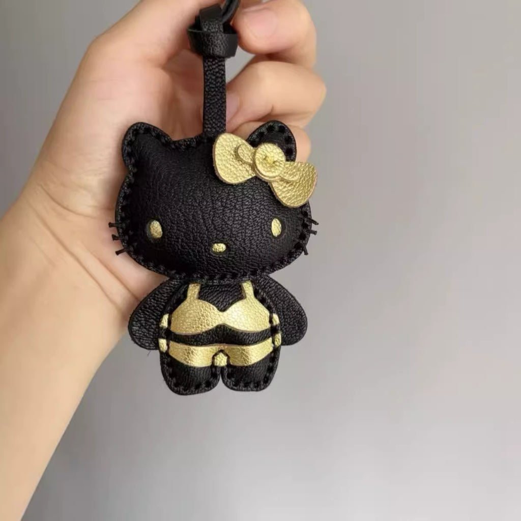 Midnight HelloKitty Charm