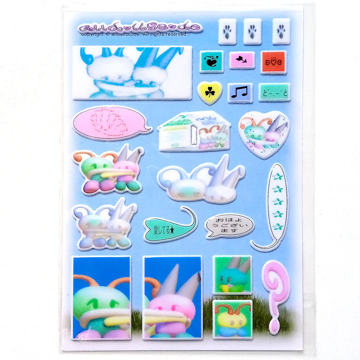 alldollscode Soft House 3D Stickers