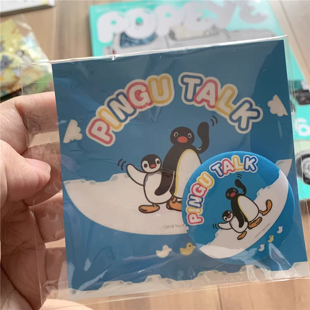 Showa Retro Mascot Badge