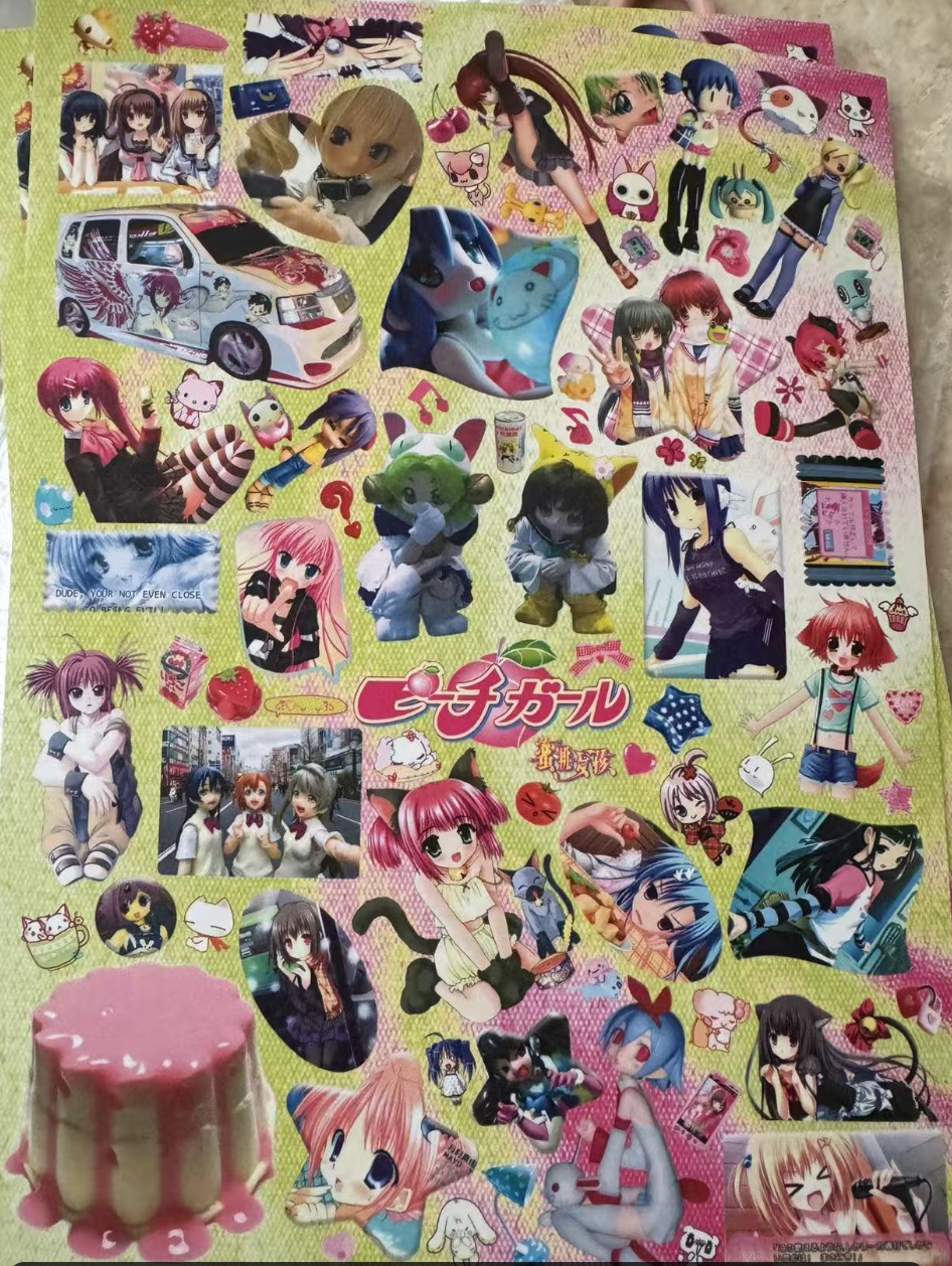 DOL Girl Collage Sticker