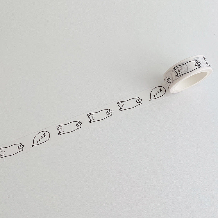 Cozy Faces Series Masking Tape Series