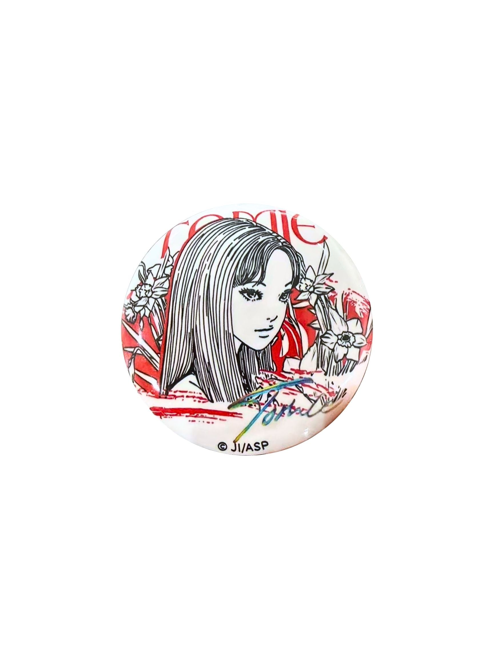 Tomie Blood-Red Garden Badge