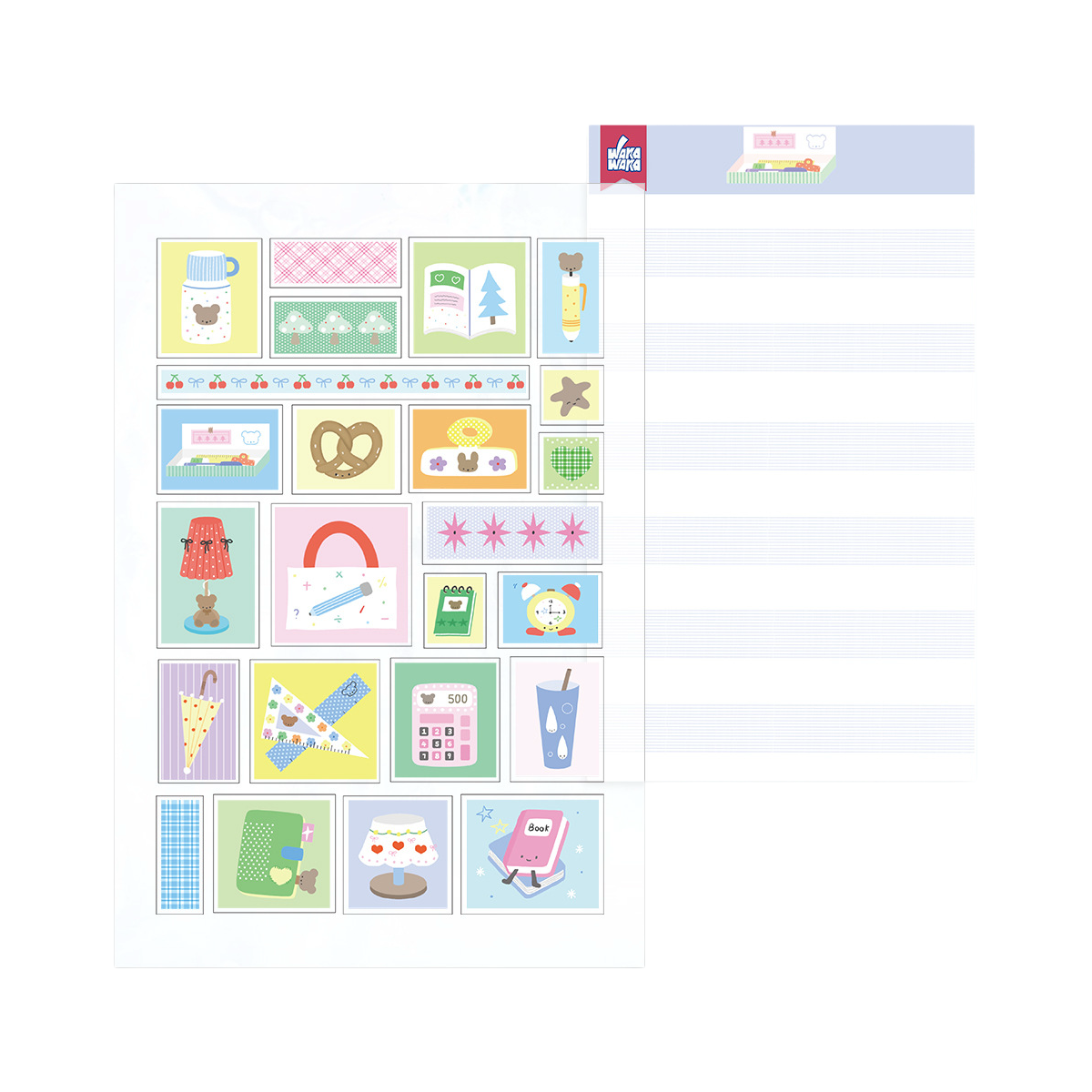 WakaWaka Half-Summer Breeze Stickers