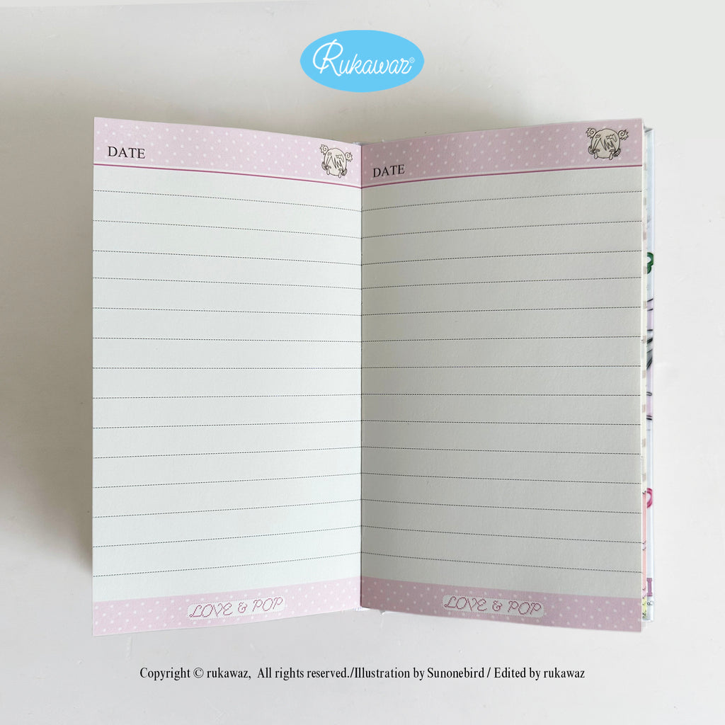 Rukawaz x Sunonebird Lovepop Planner
