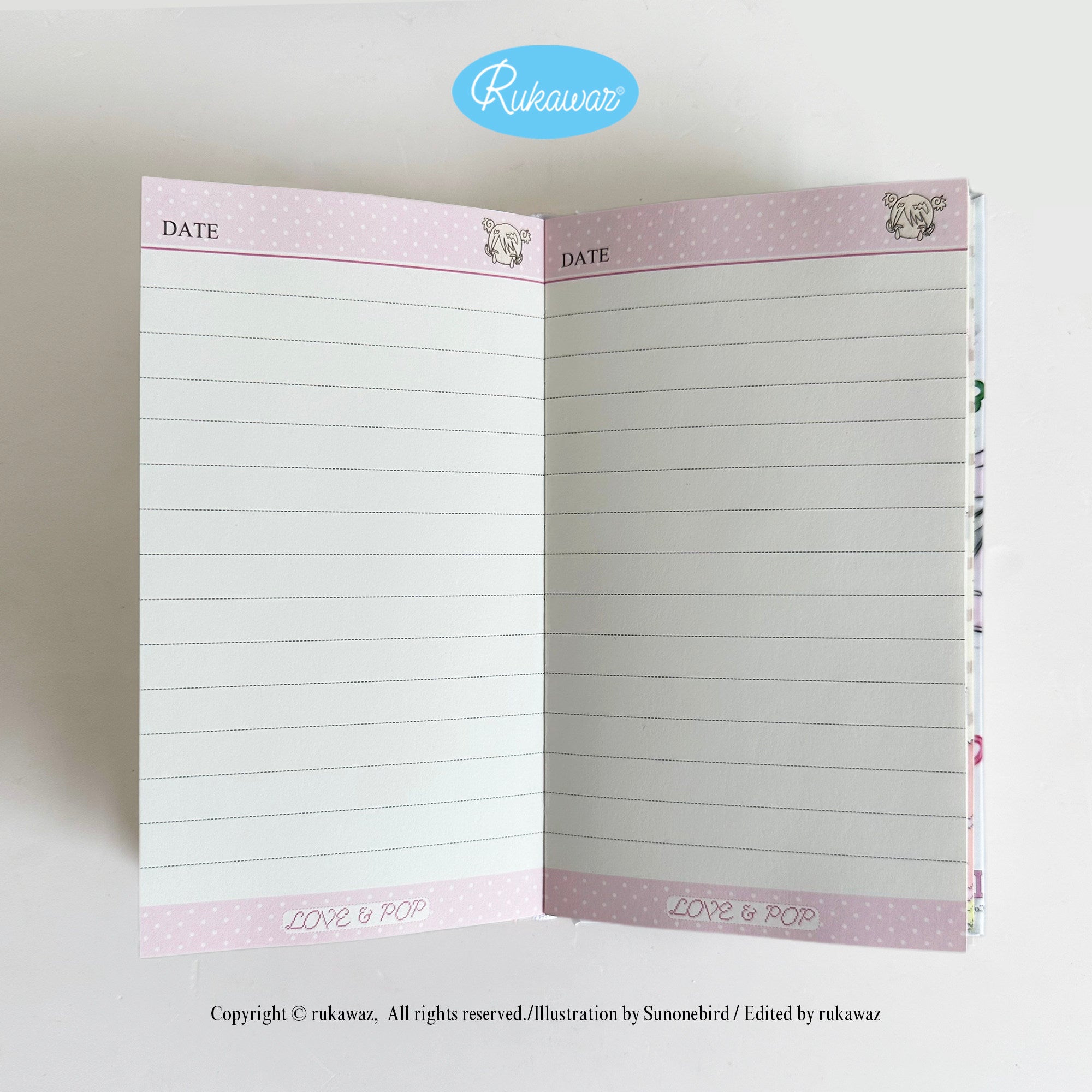 Rukawaz x Sunonebird Lovepop Planner