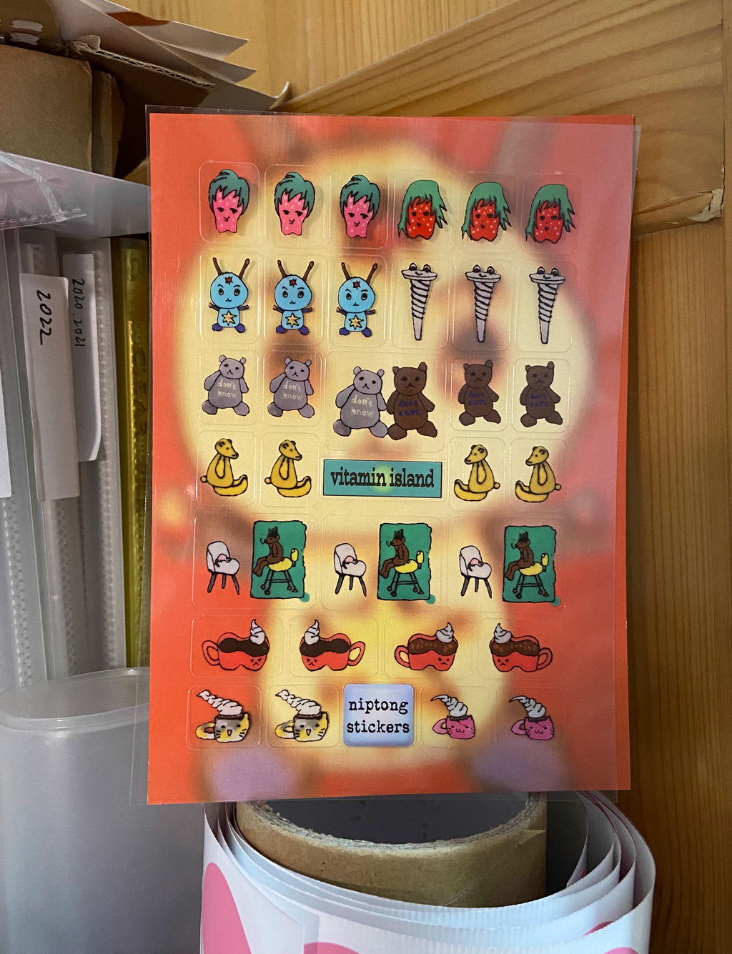 Niptong Vitamin Island Stickers