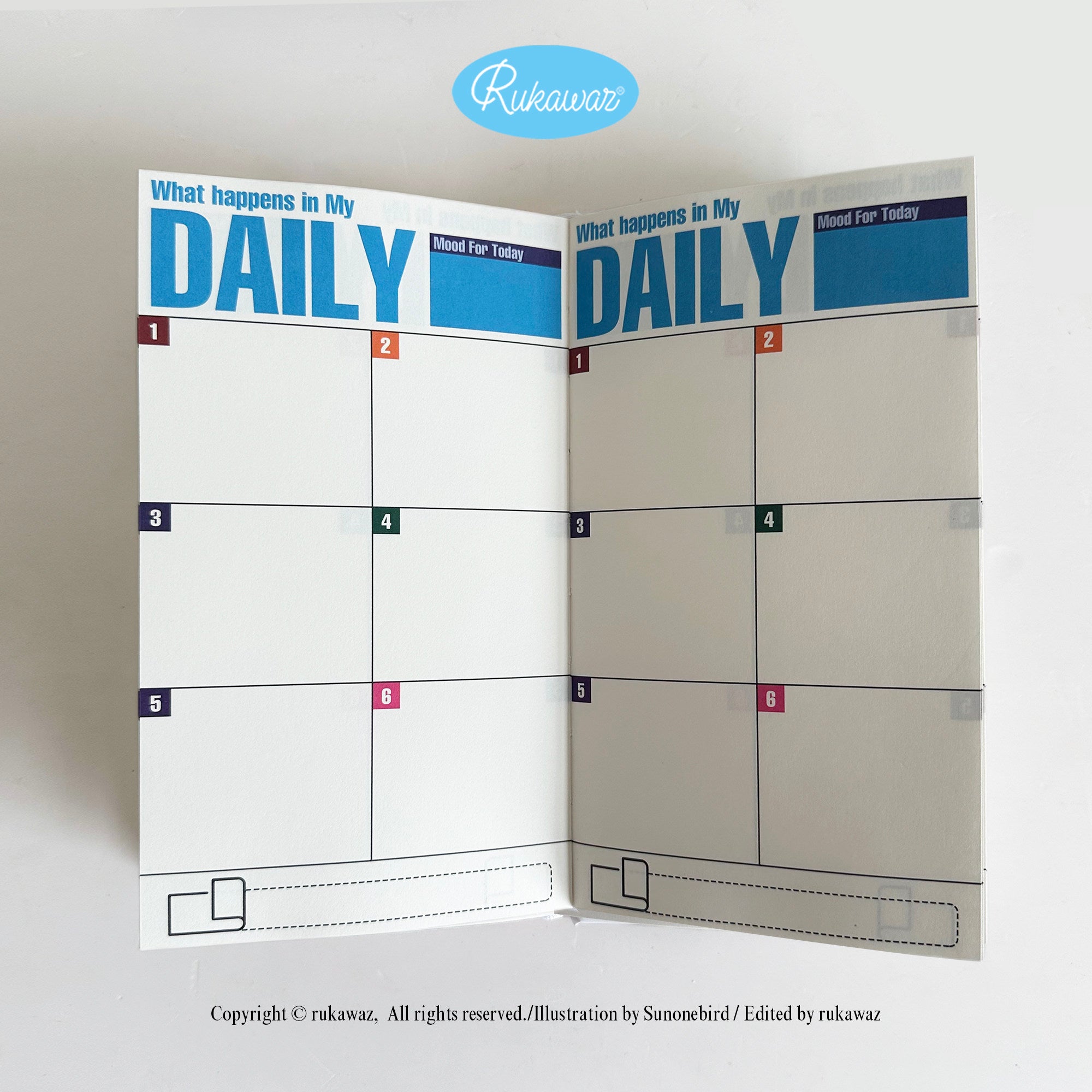 Rukawaz x Sunonebird Lovepop Planner