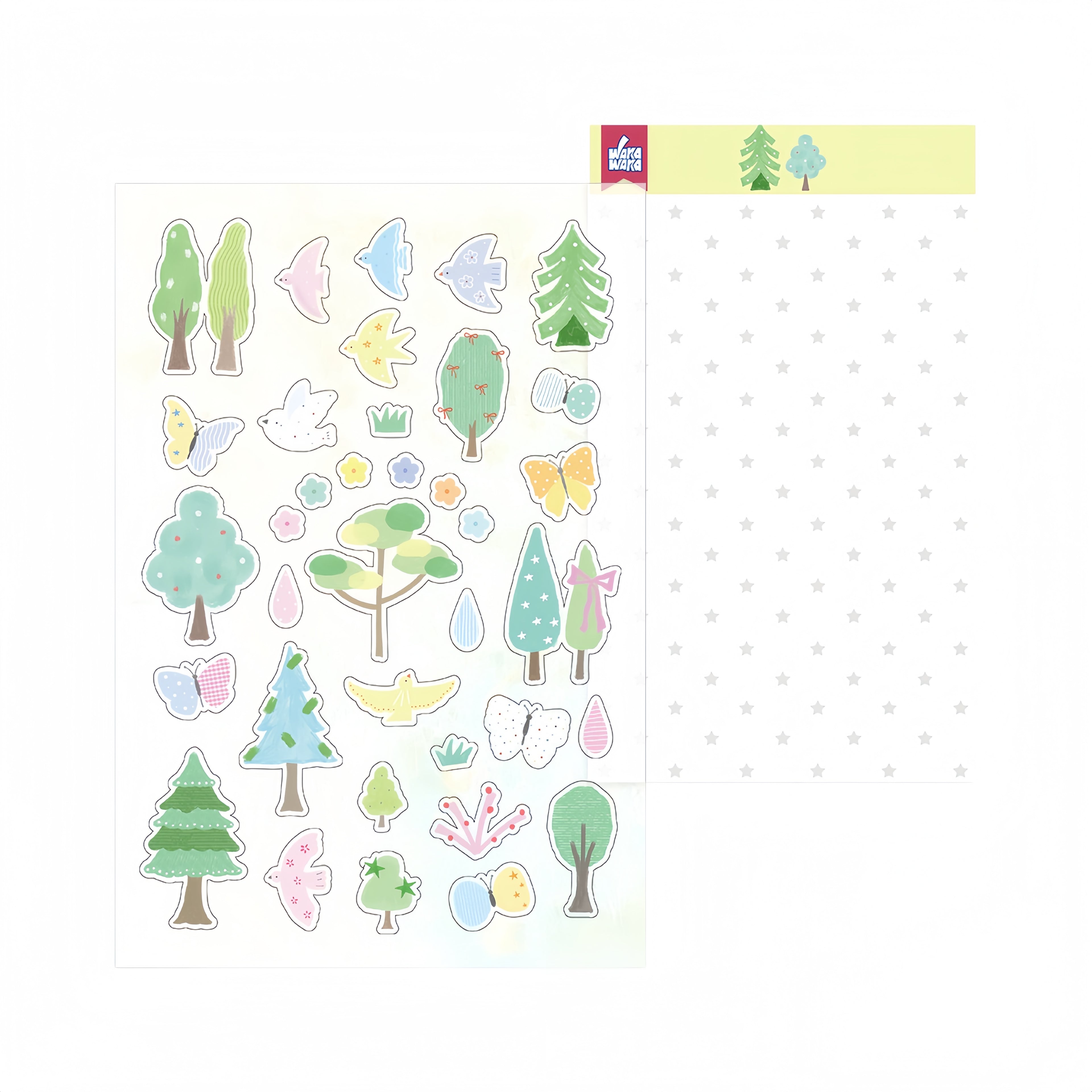 WakaWaka Half-Summer Breeze Stickers