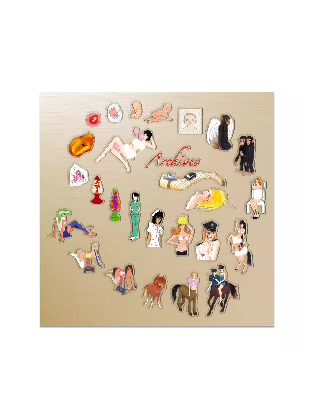 Niptong Archives Bubble Stickers