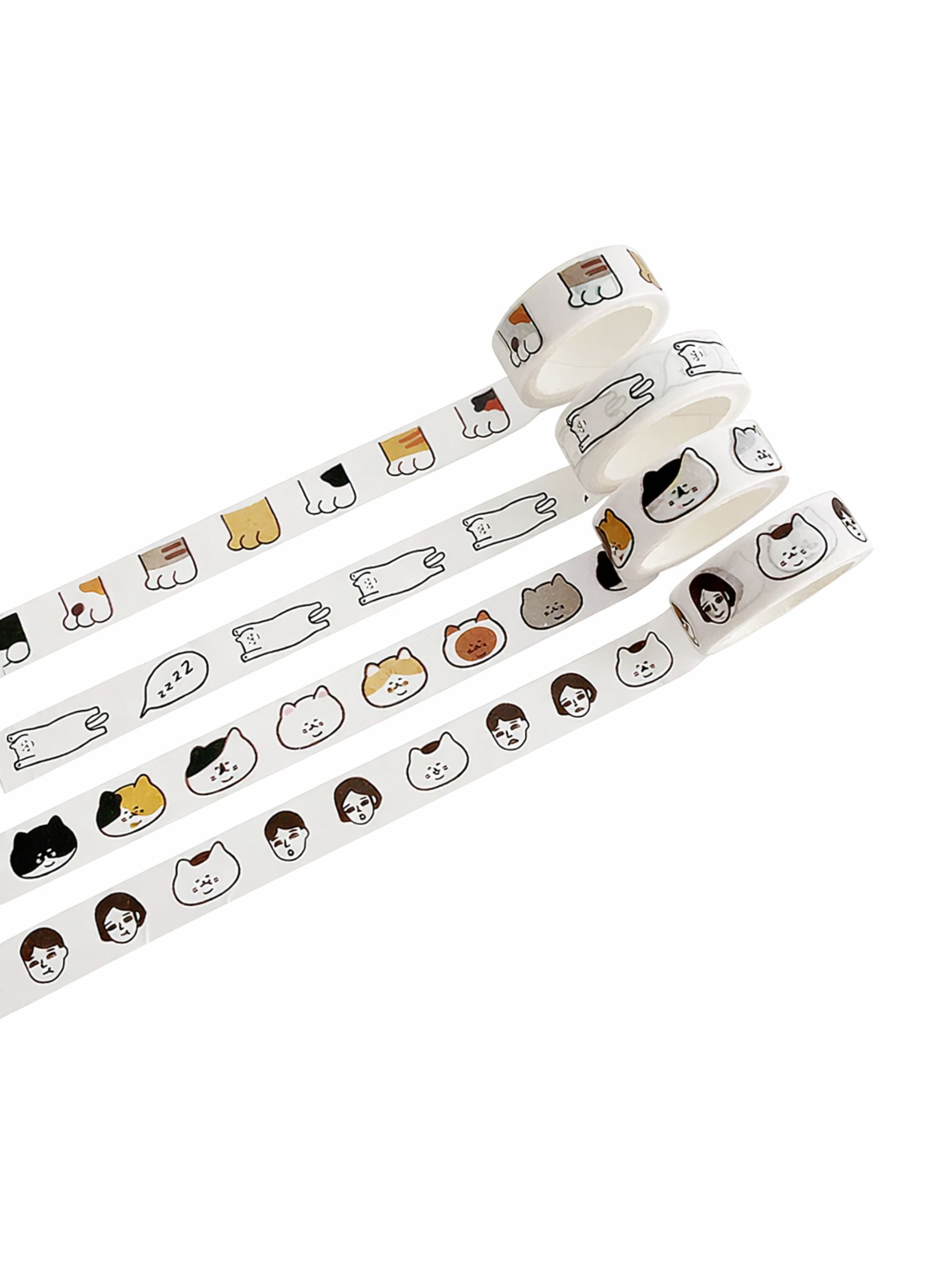 Cozy Faces Series Masking Tape Series