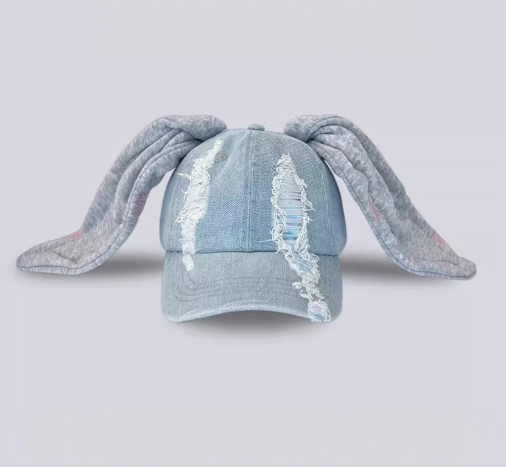 Floppy Ears Denim Hat
