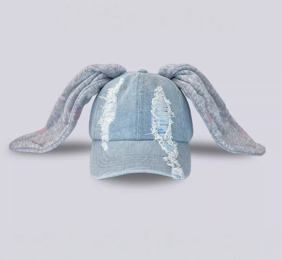 Floppy Ears Denim Hat