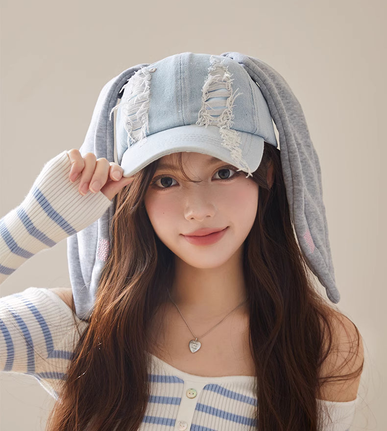 Floppy Ears Denim Hat