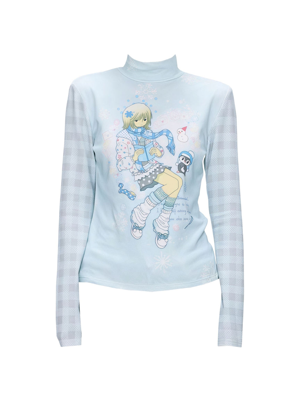 BETWEENAND Snowy Girl Knit Top