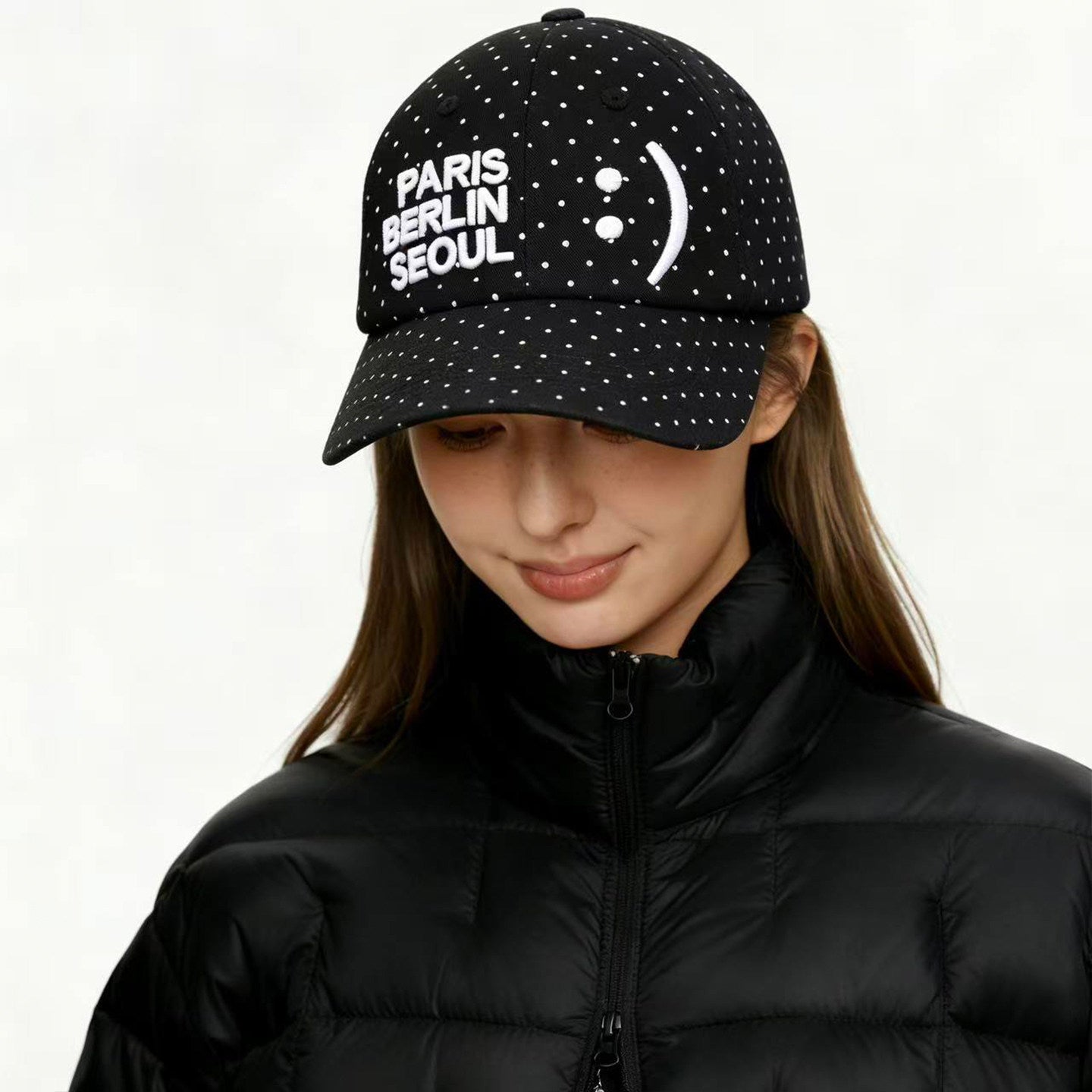 The Museum Visitor Smile Logo Cap