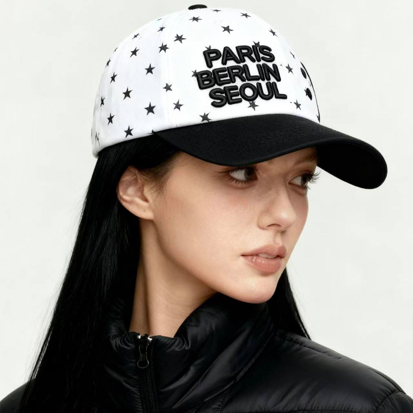 The Museum Visitor Smile Logo Cap