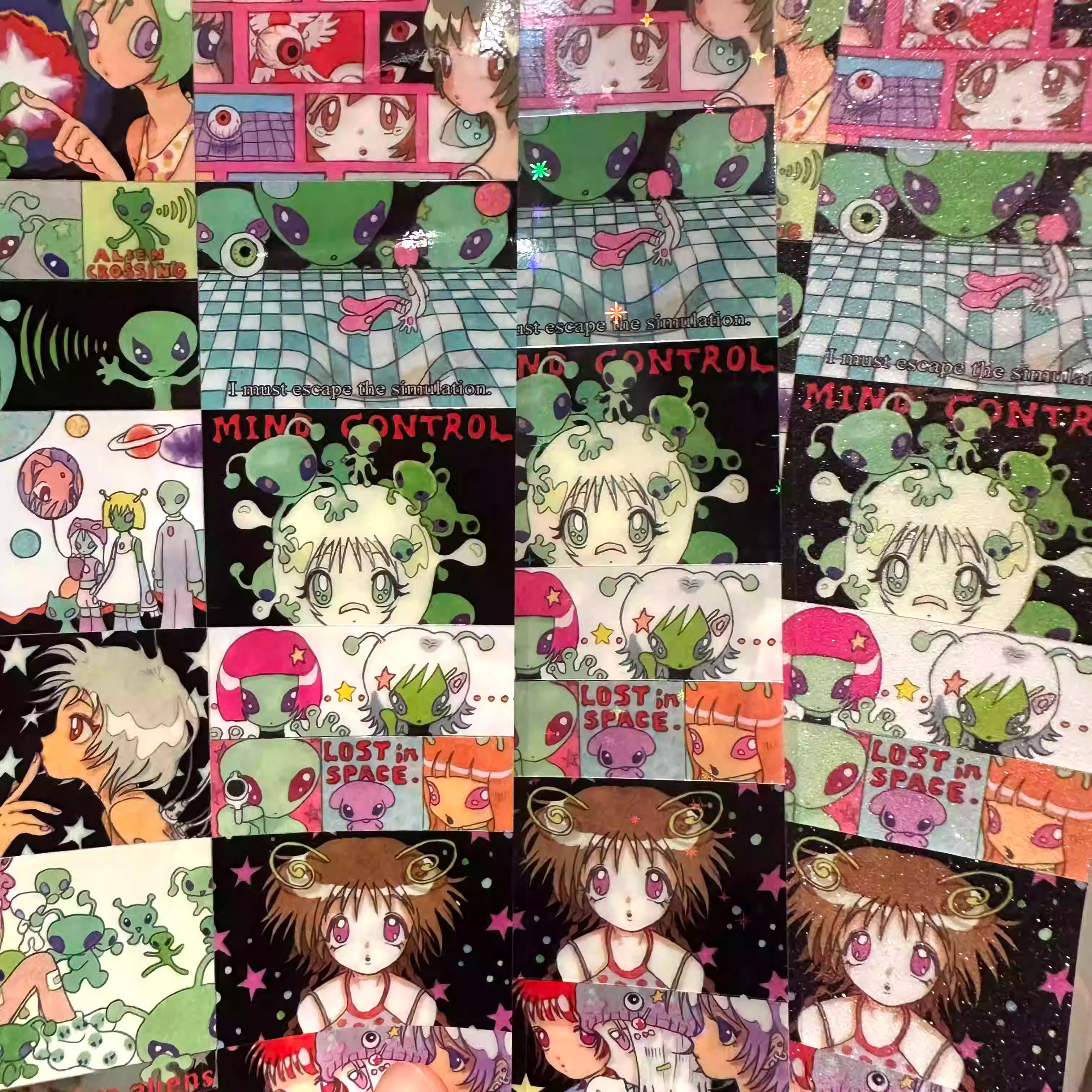 Oliwa All Of Them Are Aliens Sticker