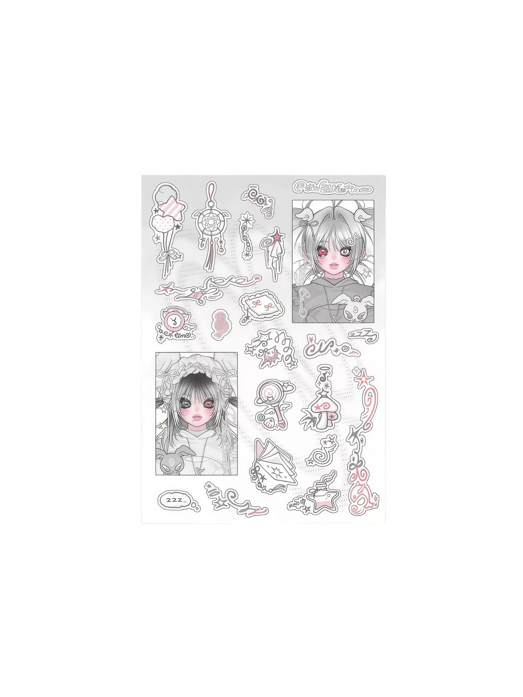 Pickybone Spike&Bone ID Portrait Sticker