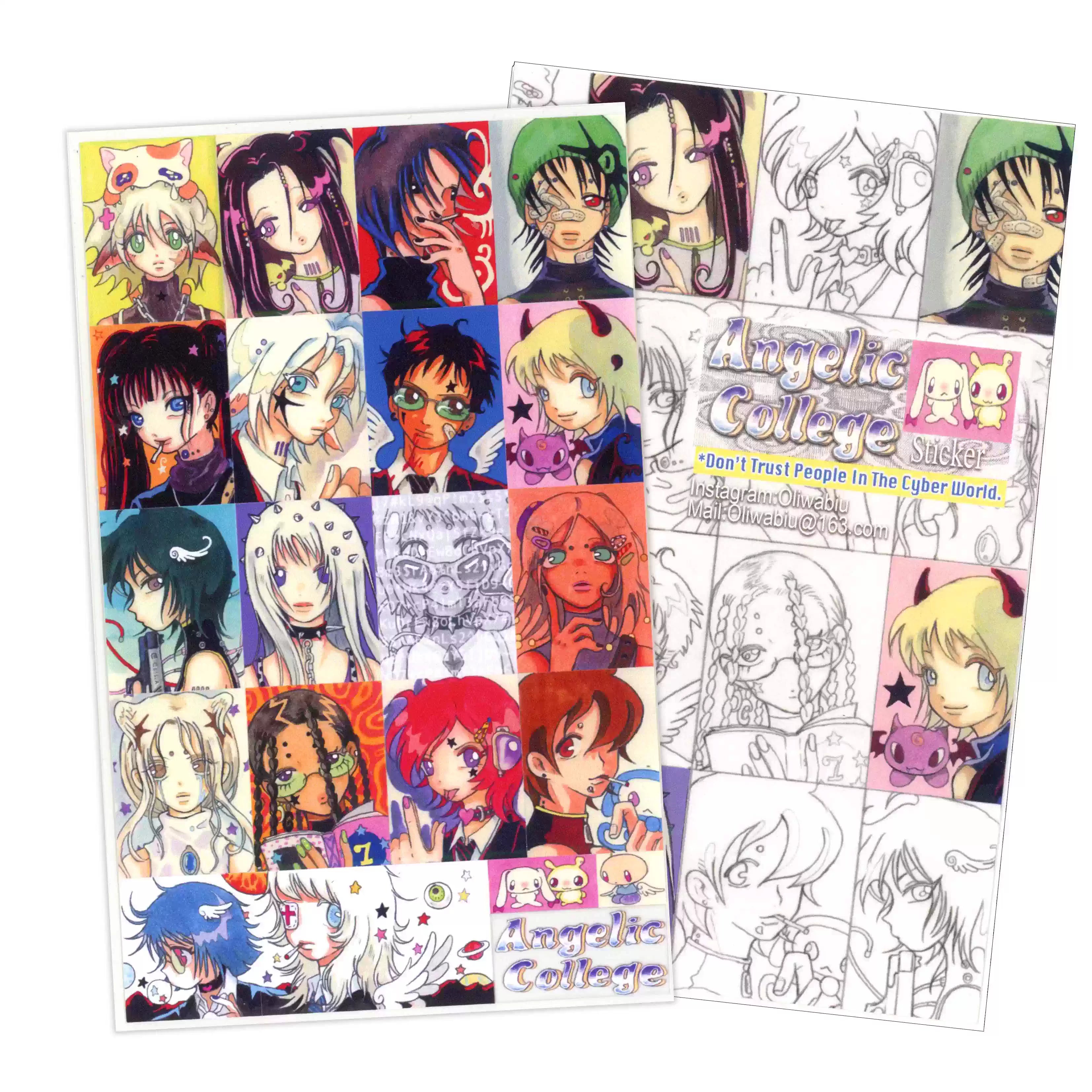 Oliwa Angelic College Sticker