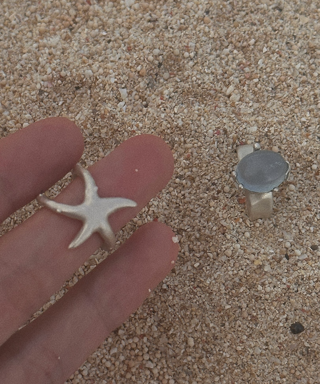 Hazyou Starfish Ring