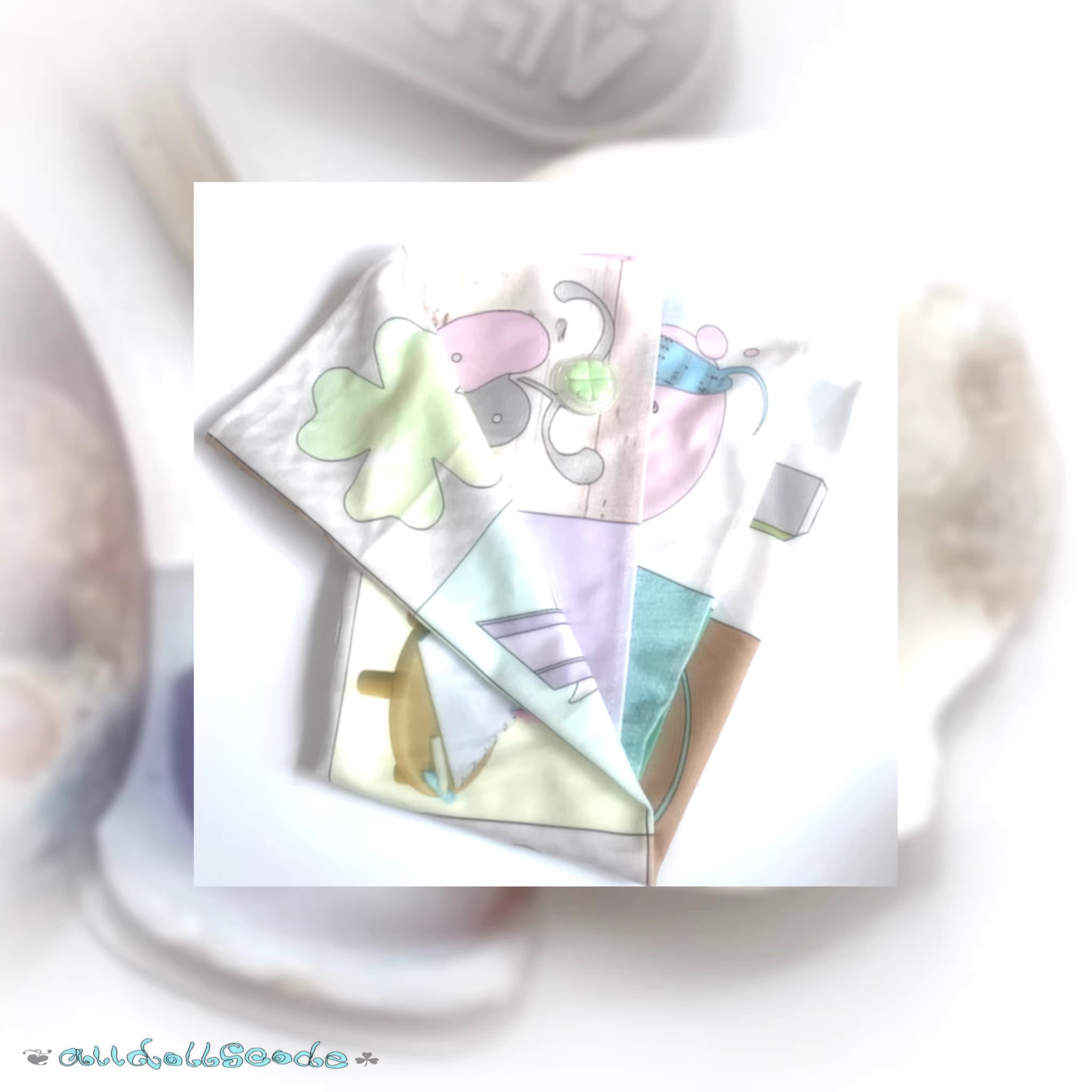 alldollscode Dreamy Room Tapestry