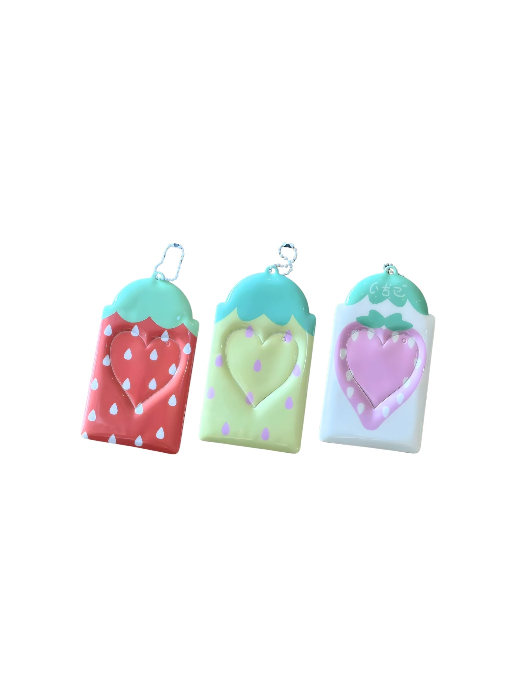 Berry Pop Heart Card Holder