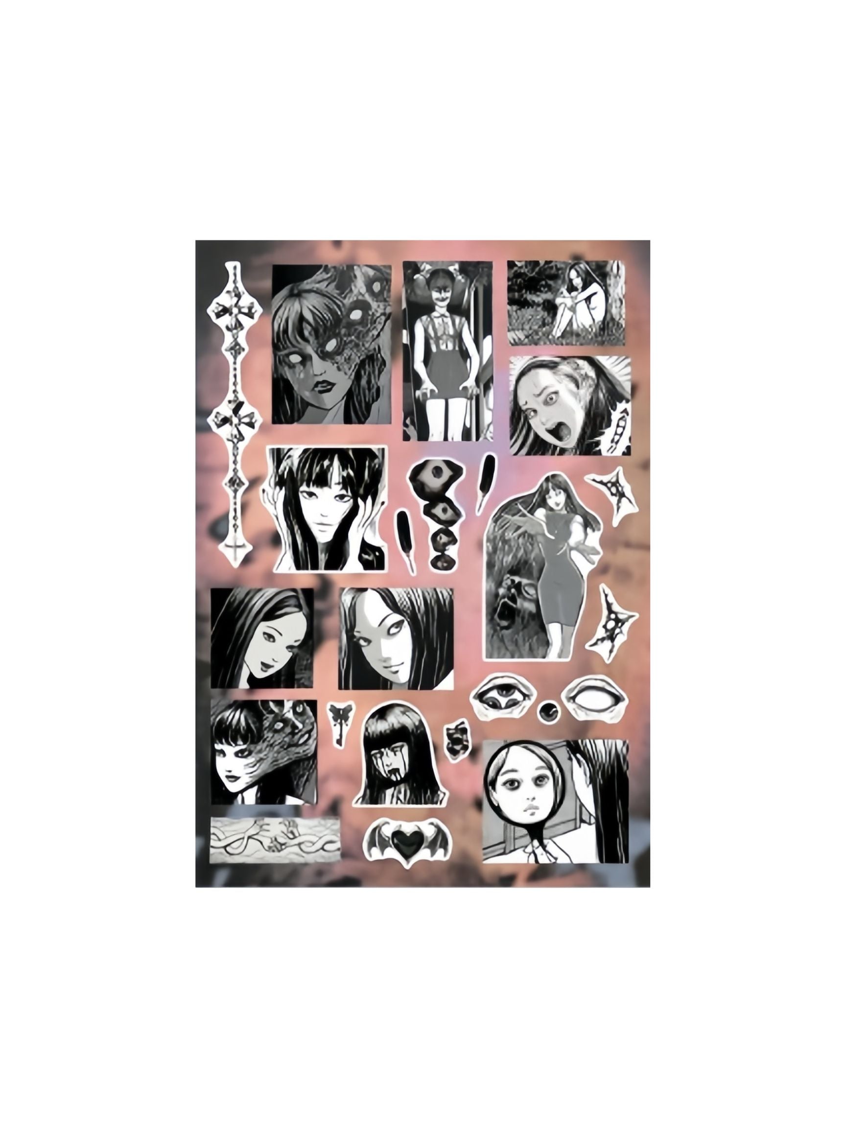 Junji Scrapbook Stickers