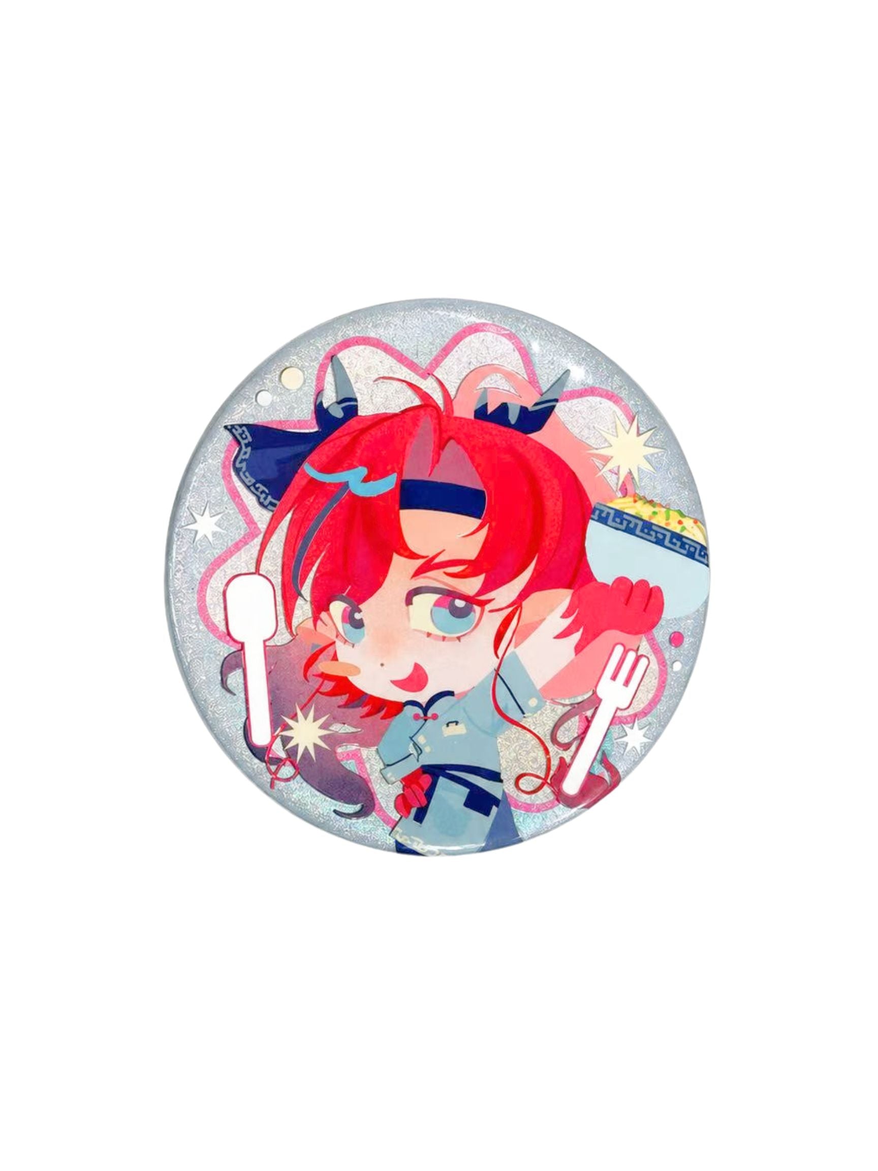 Pepeko Arknights Snack Time Badge