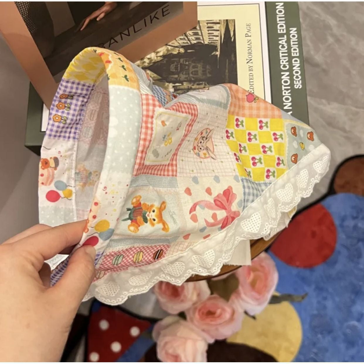 Lace Triangle Headscarf