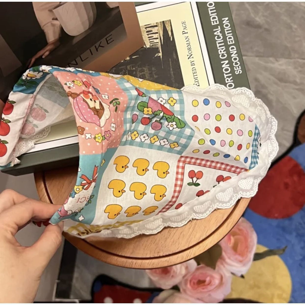 Lace Triangle Headscarf