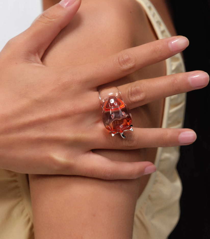 TAK MODNE Frozen Berry Ring