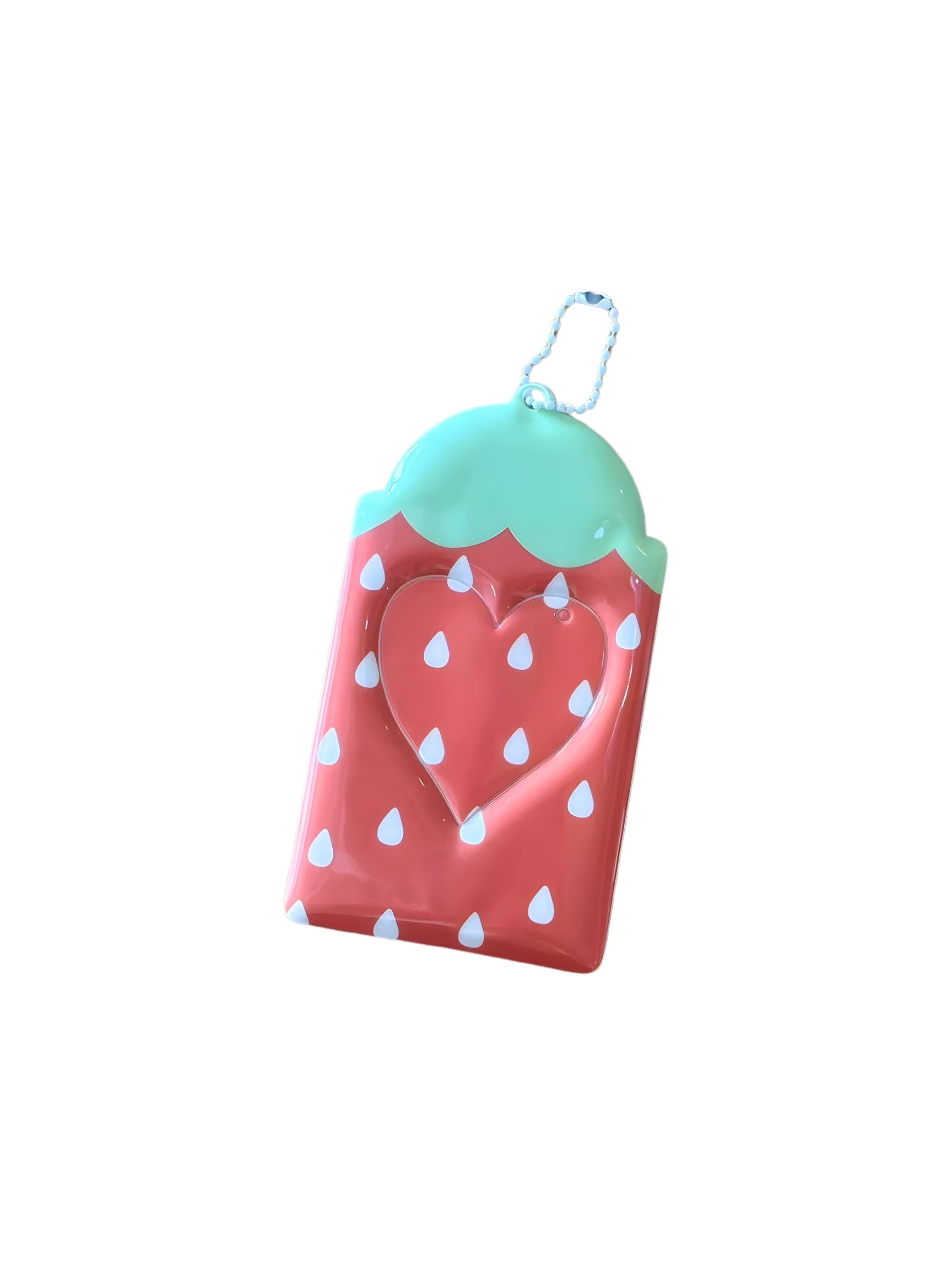 Berry Pop Heart Card Holder