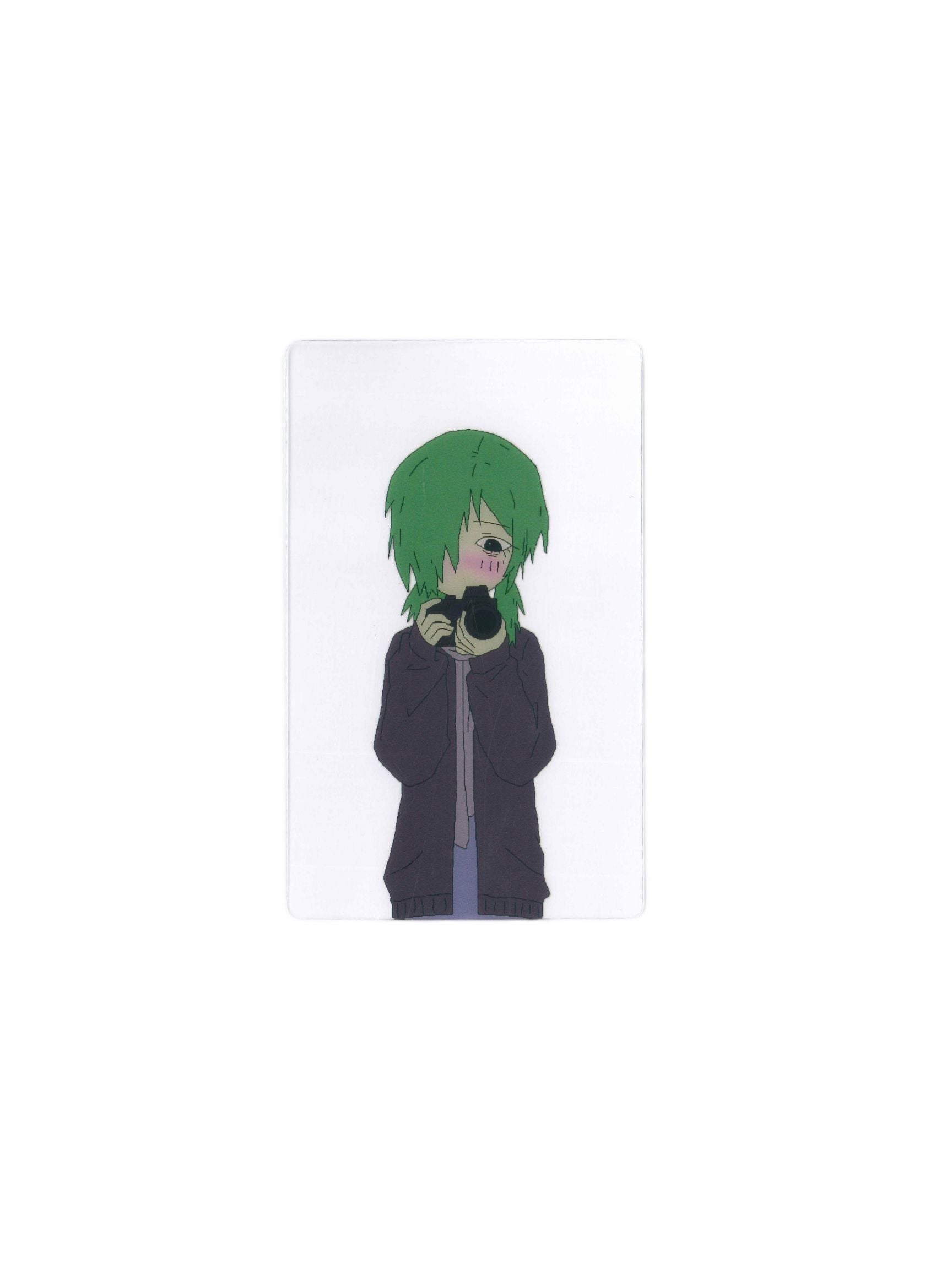 PipooxWarm Crystal Watching You Clear Card