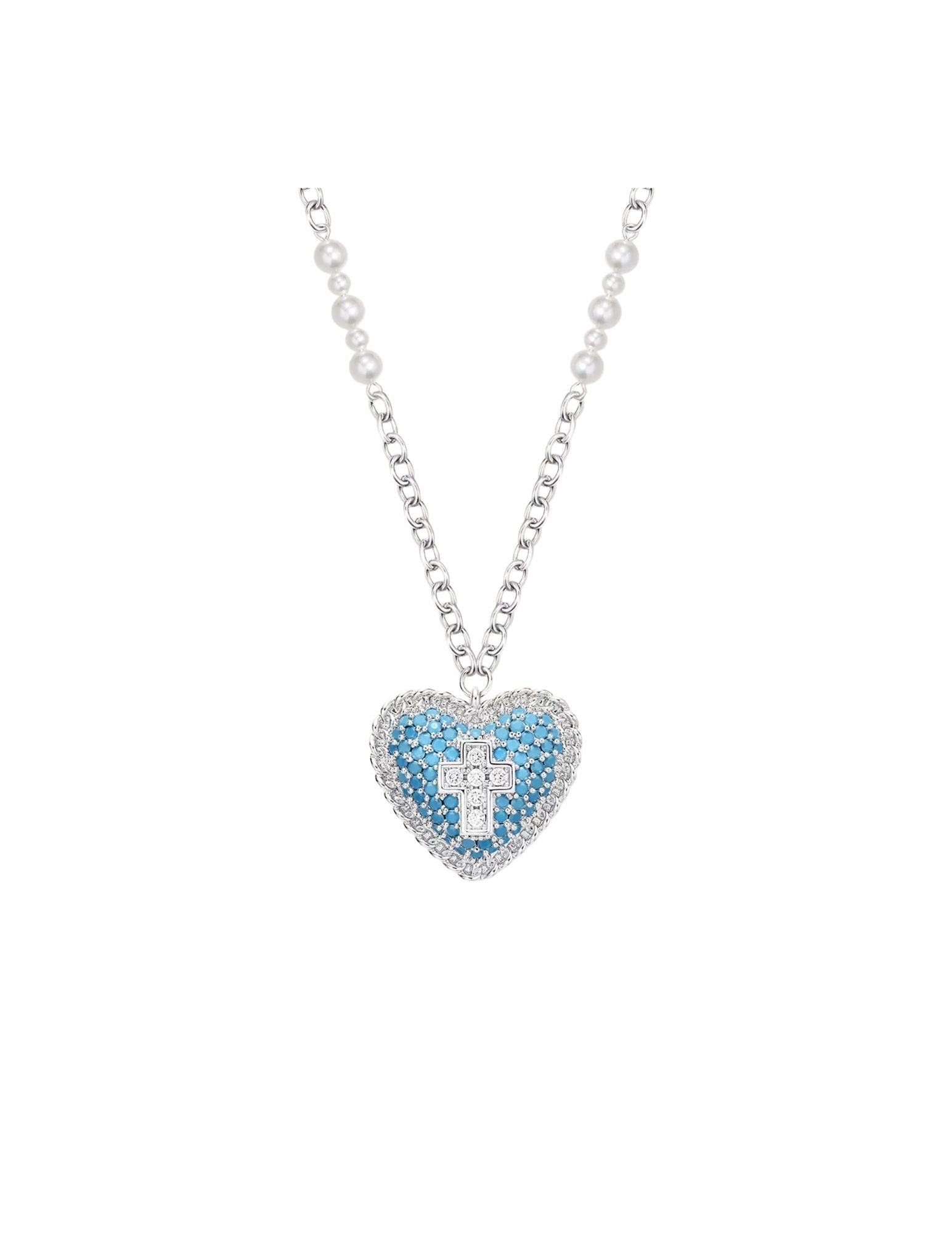 RecoPan Blue Eden Heart Necklace