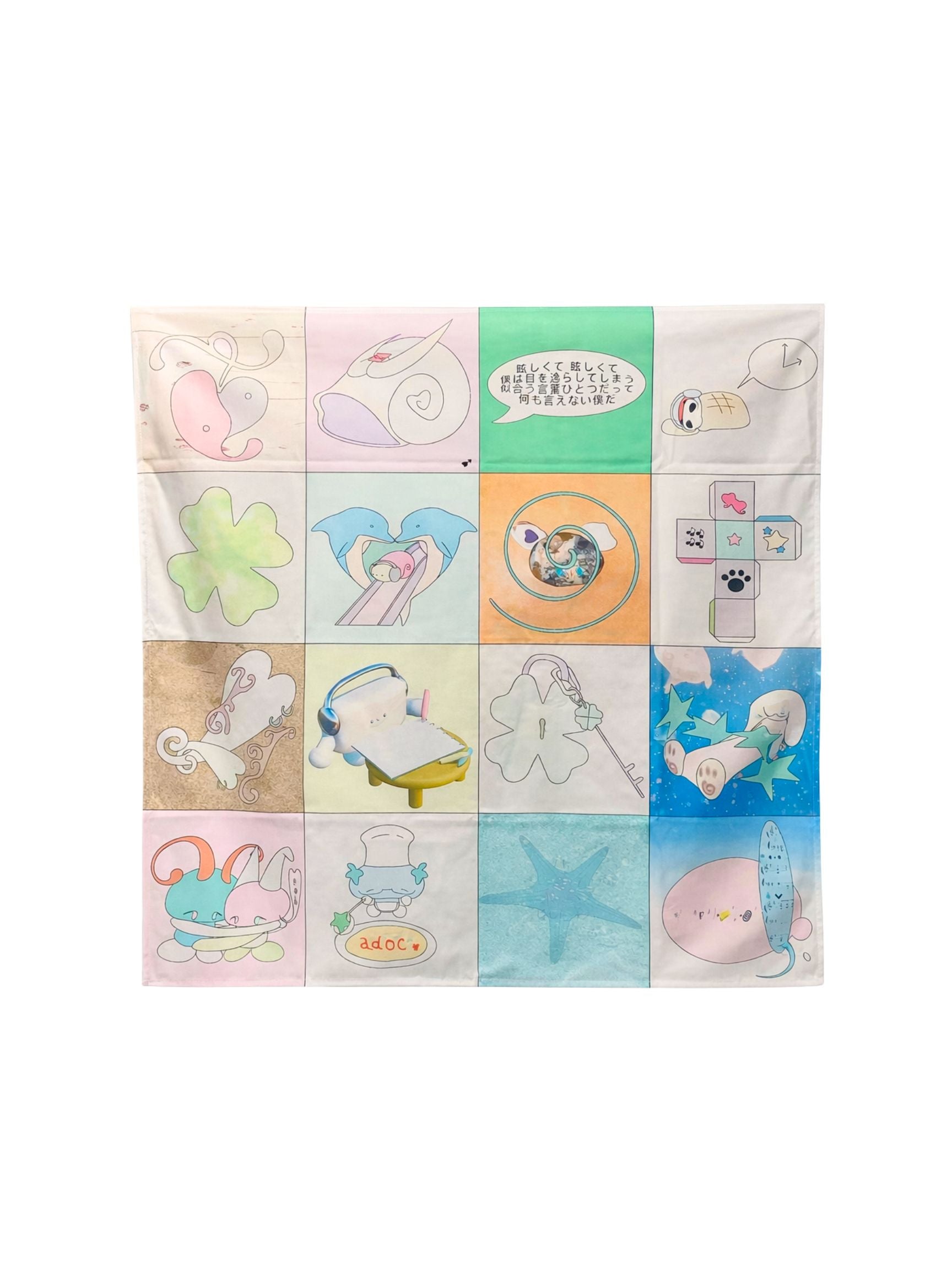 alldollscode Dreamy Room Tapestry