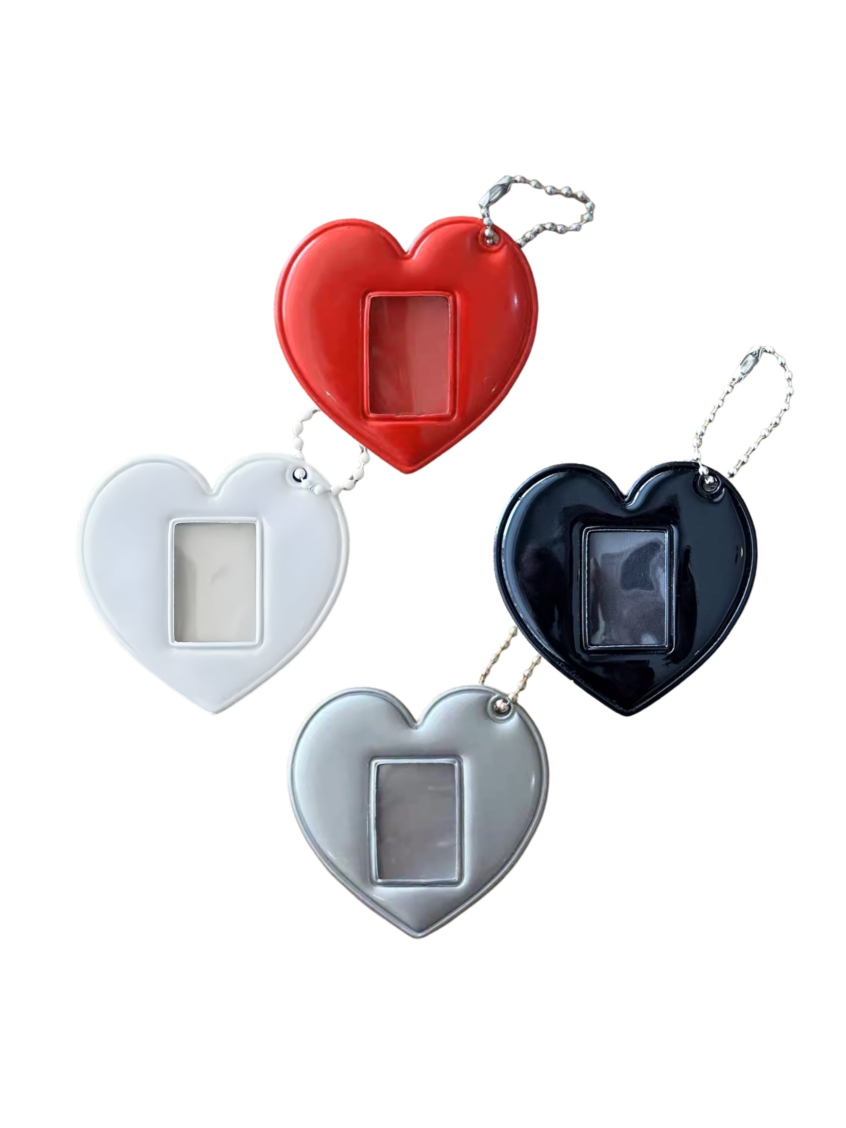 Minimal Heart Photo Charm