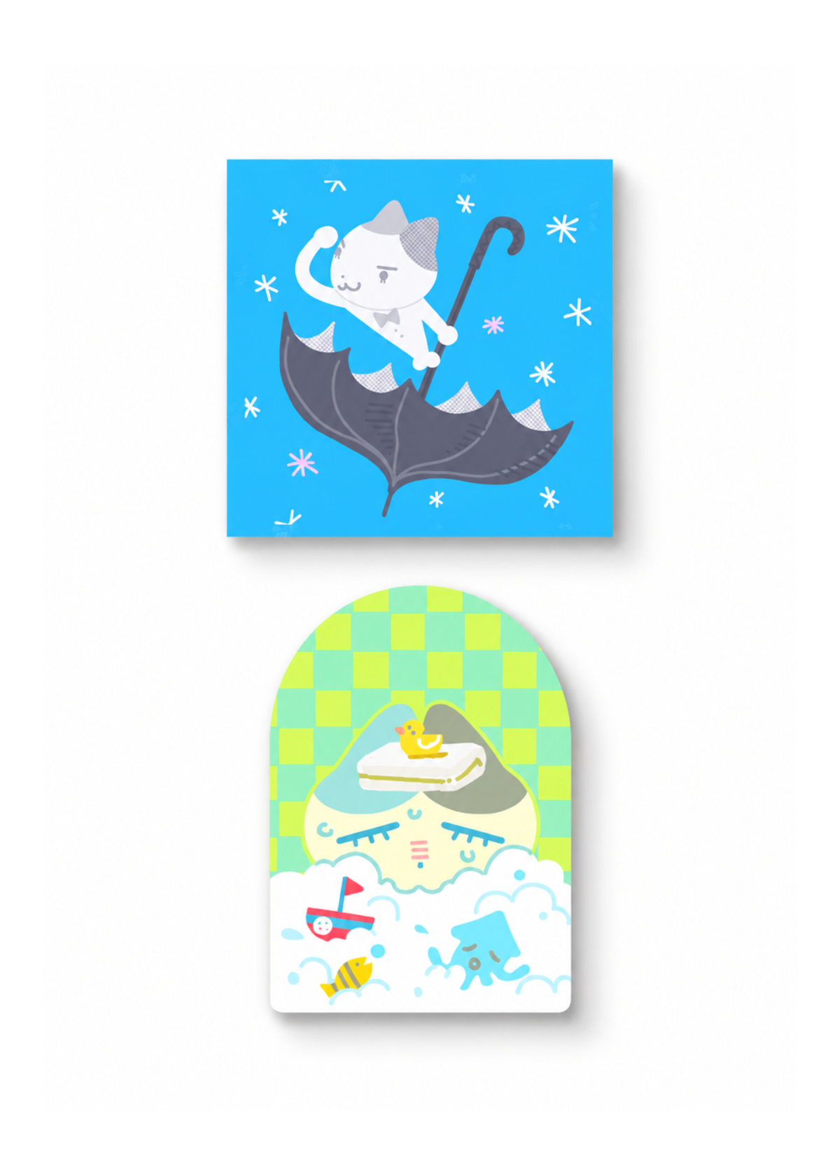 Pepeko Pantsu Cat Waterproof Vinyl Sticker