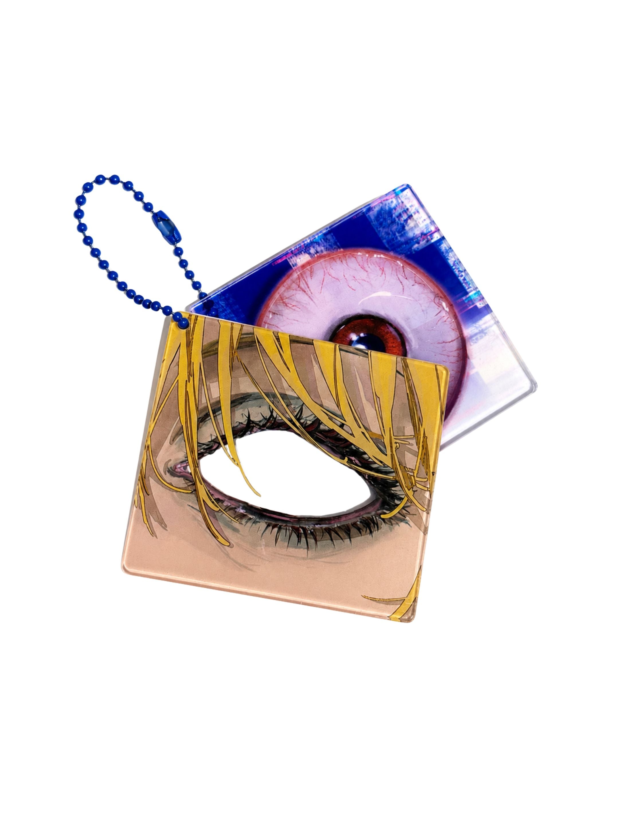 Pepeko HunterXHunter Kurapika "Red Eye" Keychain