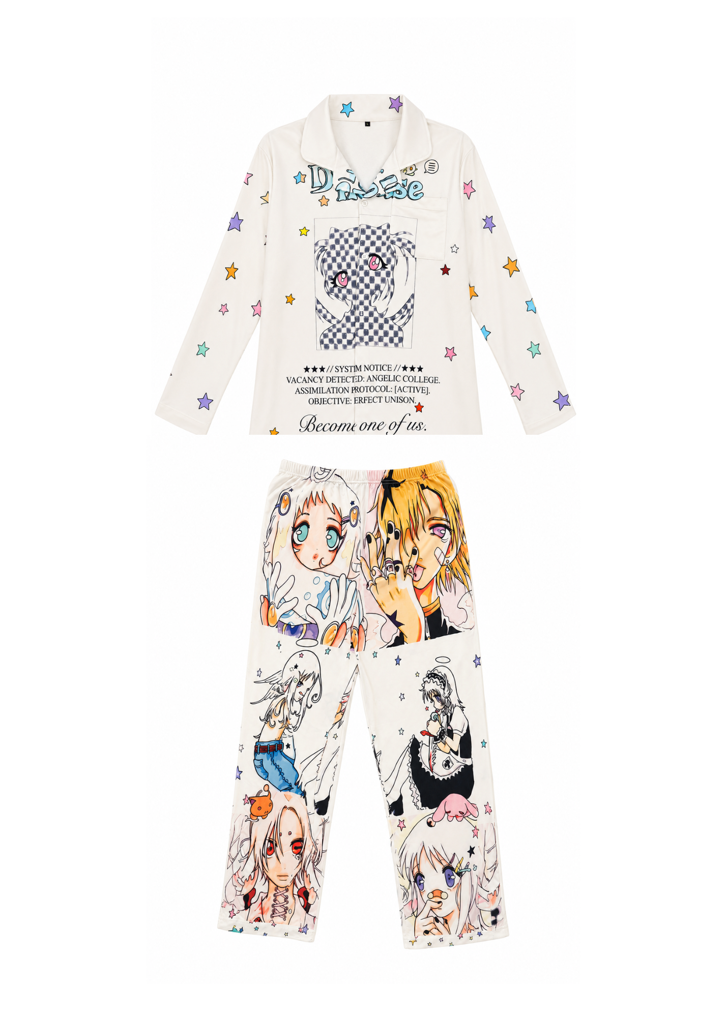 BlackBerryxOliwa Doll House pajamas