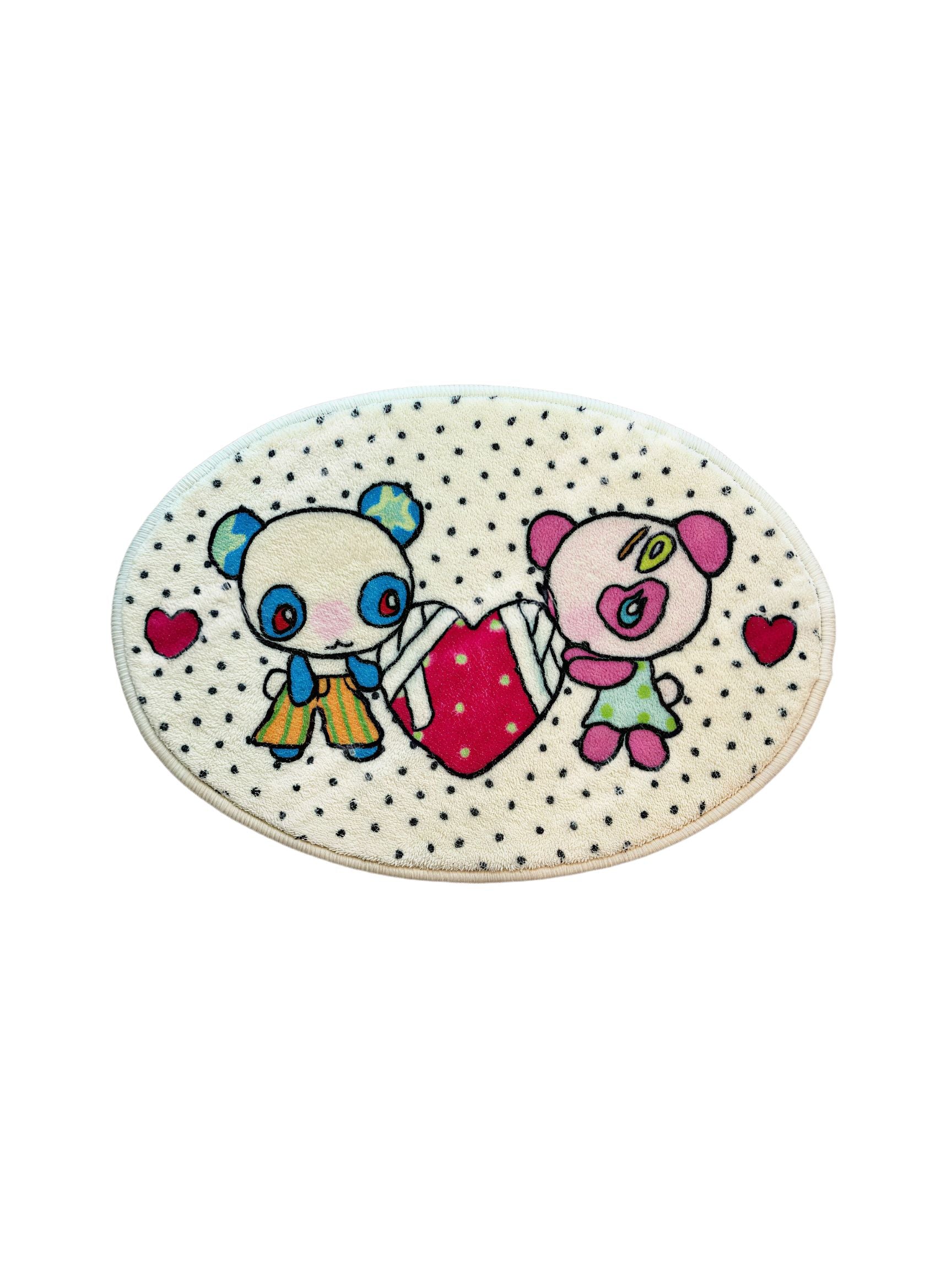 Sunonebird Sweetheart Bears Rug