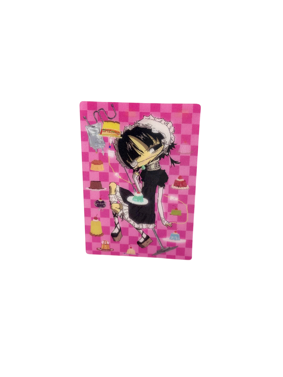 PiPOOx7:45 pudding Lenticular Card