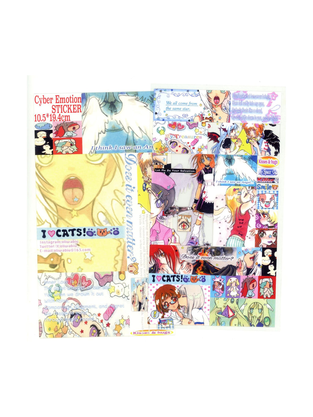 Oliwa Cyber Emotion Stickers