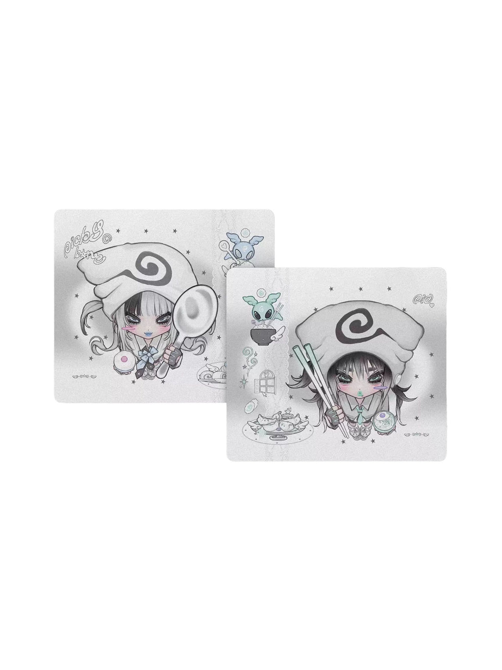 Pickybone Noodle Roll House Mouse Pad
