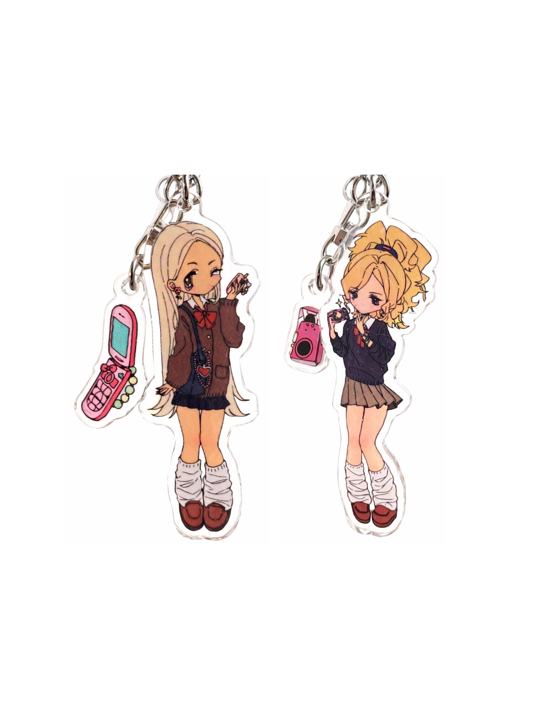YAO Y2K Girl Keychain