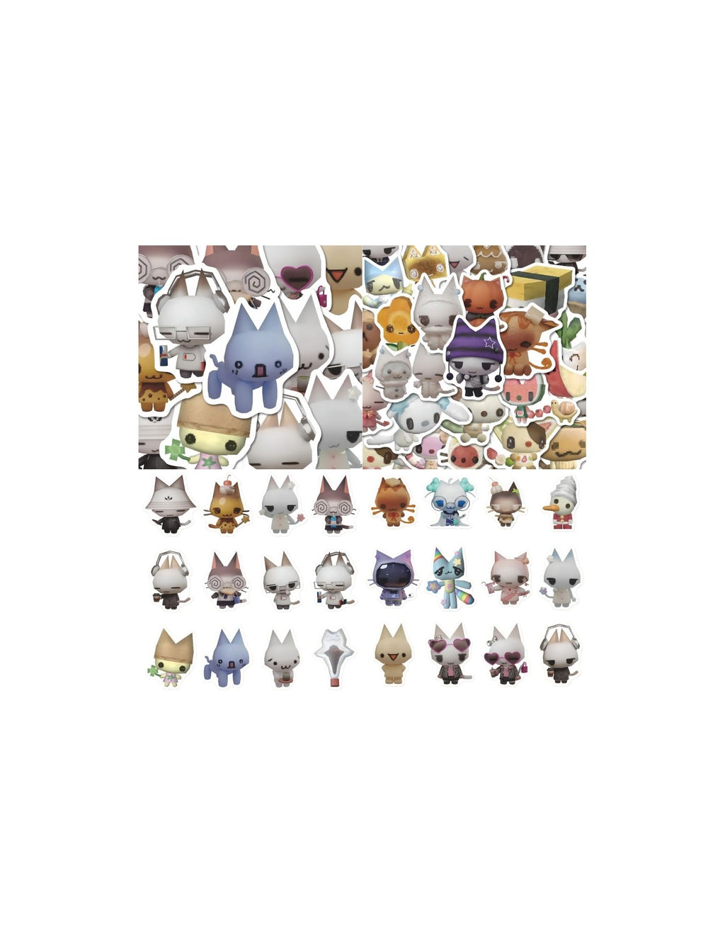 Doro Cat Snack Sticker Pack