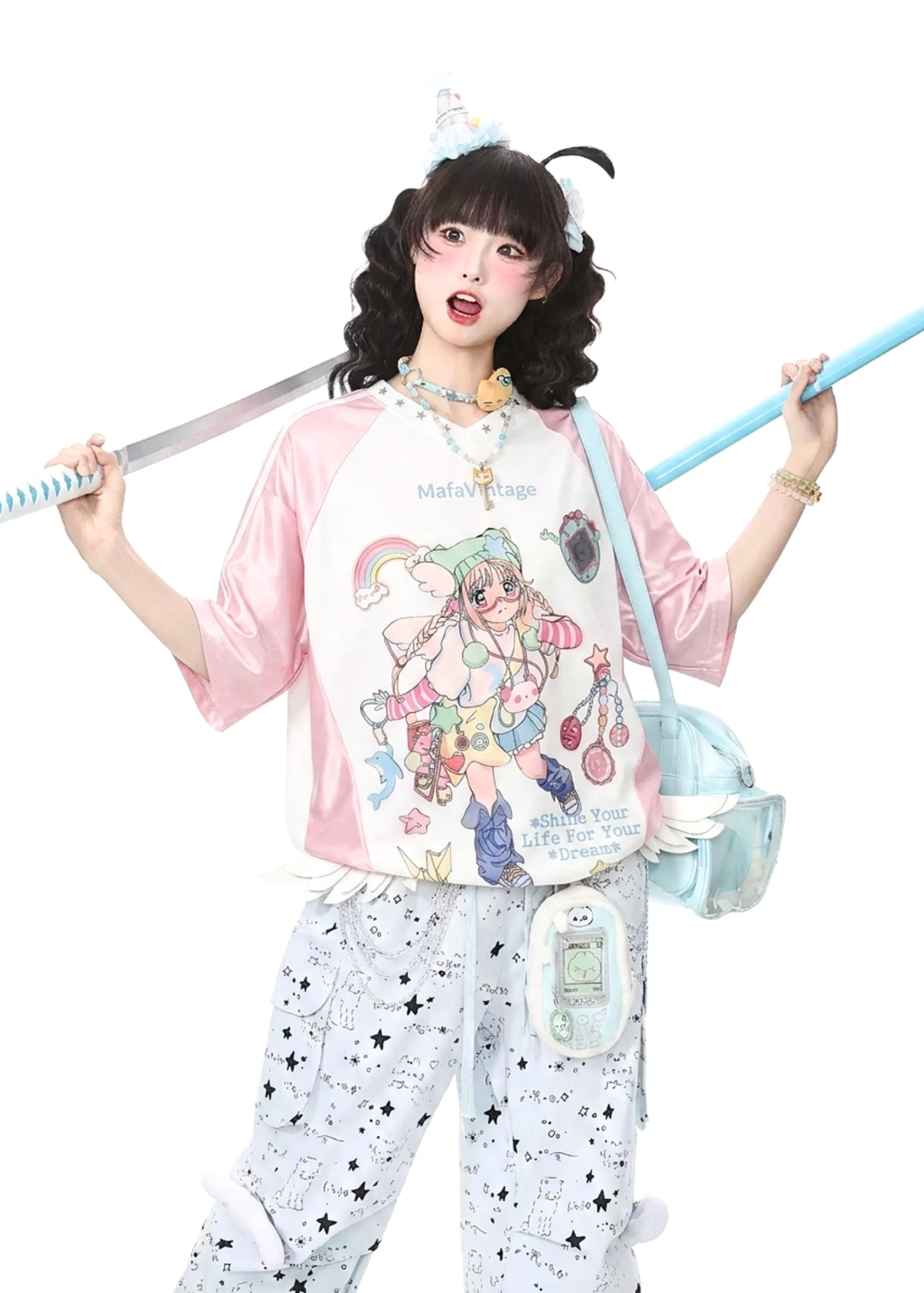 Languid Park Sweet Level Park Sheer Tee