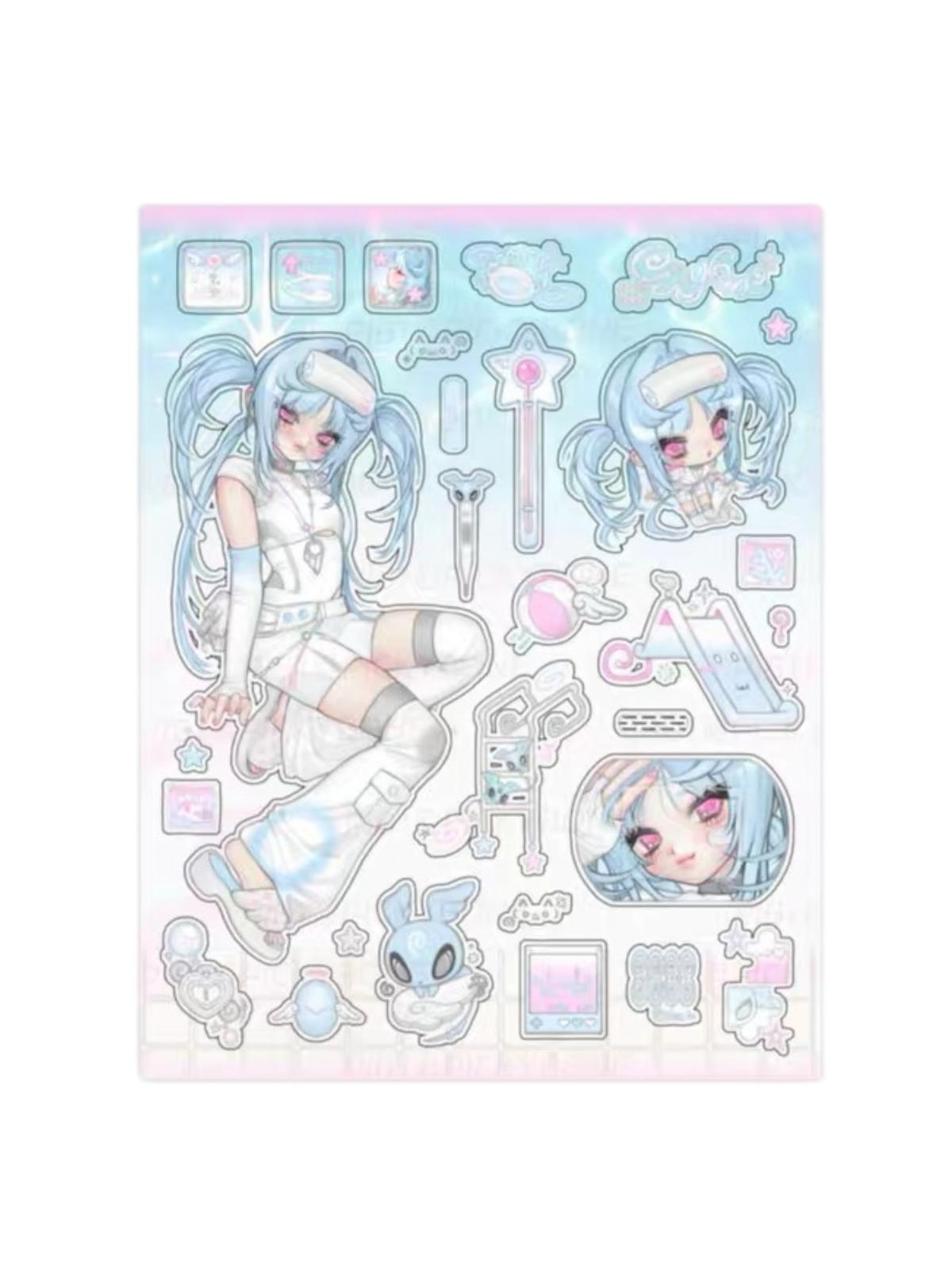 Pickybone Aqua Healing Sticker