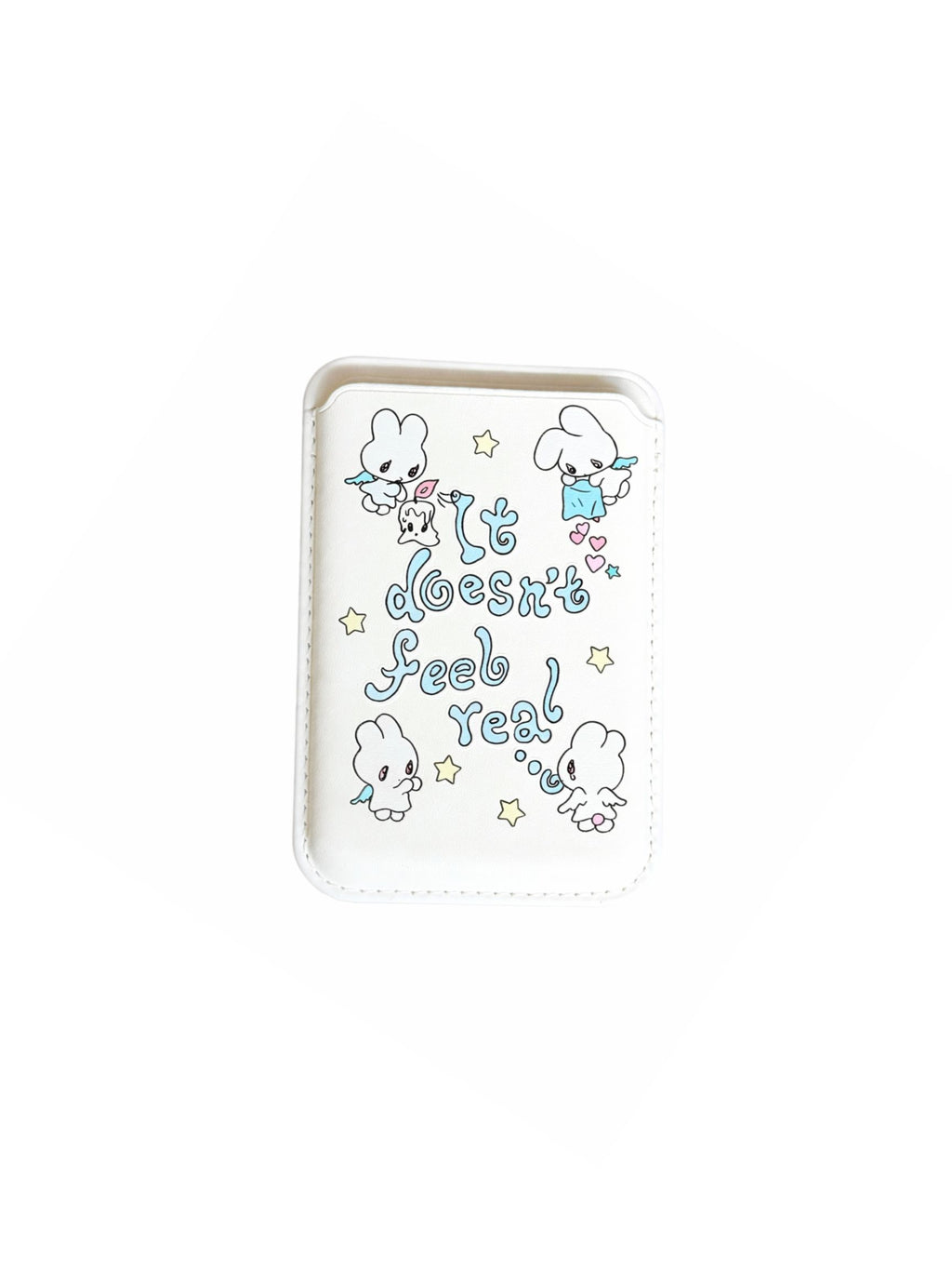 Sunonebird Angel Bunny MagSafe Card Wallet